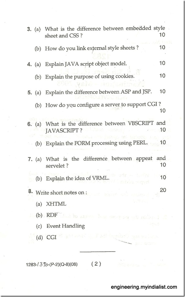 QUESTION PAPER 001