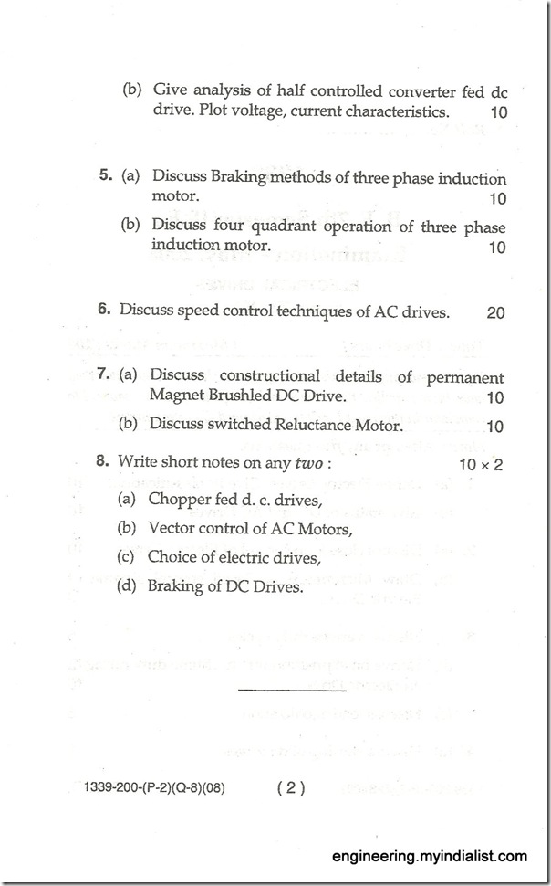 QUESTION PAPER 023