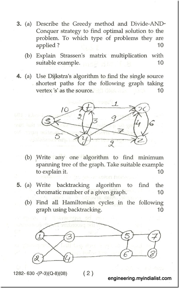 QUESTION PAPER 029