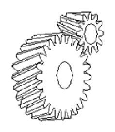 Parallel helical gears: